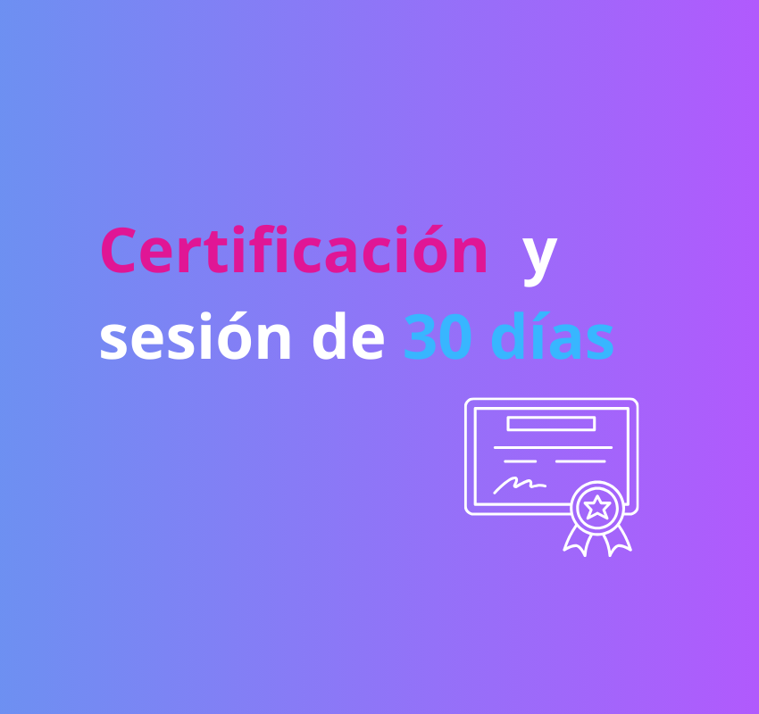 C.A.R. | 08. Certificación y Sesión DC 30 días